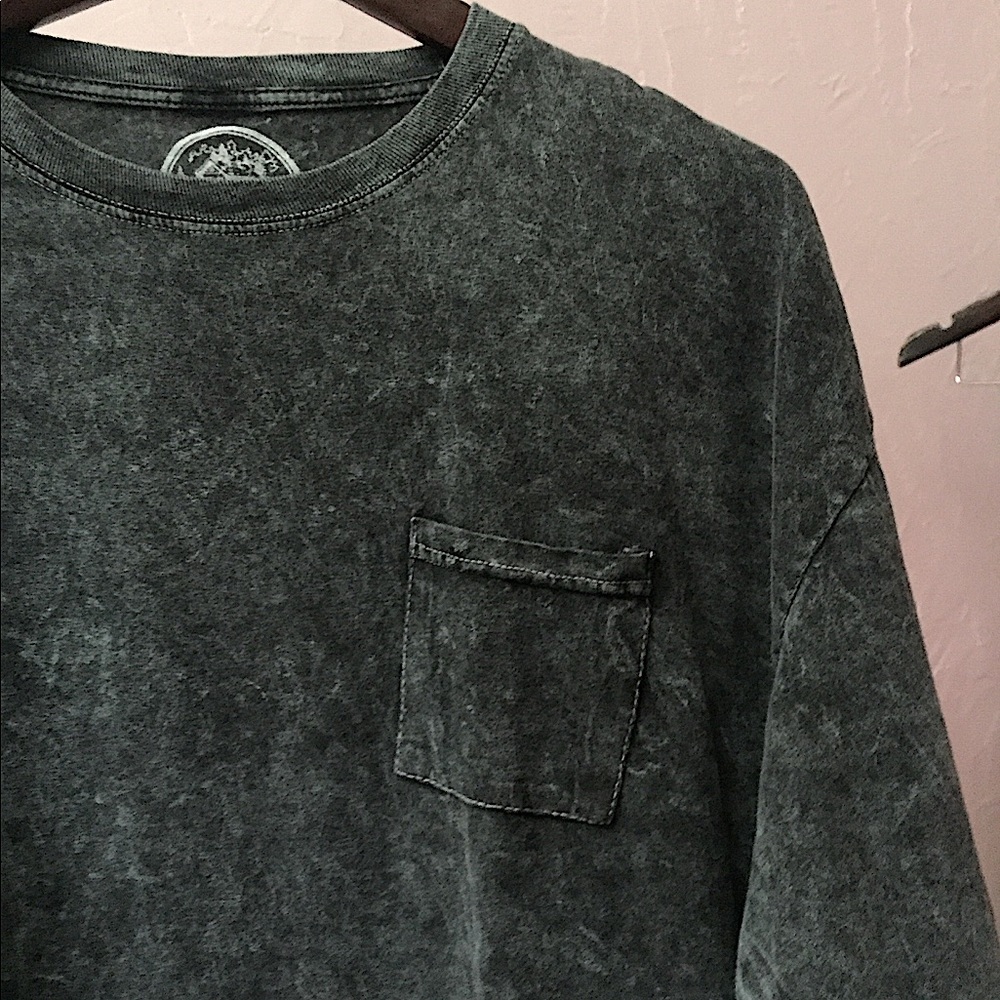 Yeezy Style Mineral Wash Gray Oversize Tee Shirt - Picture 7 of 15